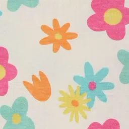 R&B Kids Beige Floral Regular Fit T-Shirt image 5