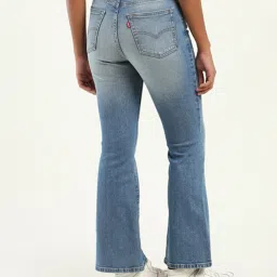 Levi's 725 Light Blue High Rise Bootcut Jeans image 2