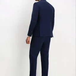 Allen Solly Navy Slim Fit Two Piece Suit image 2