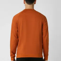 Van Heusen Orange Regular fit Print Casual Sweatshirt image 2