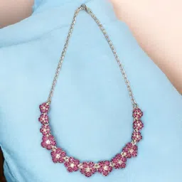 Women Click Stone-Studded Jewellery Set image 2