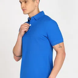 SHARKTRIBE Men Polo Collar T-shirt image 3