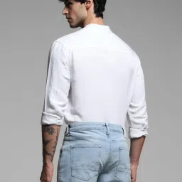 Jack & Jones White Regular Fit Shirts image 2