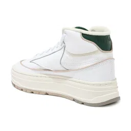 Reebok Women's Club C Double Geo White Ankle High Sneakers image 5