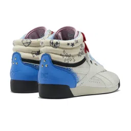 Reebok Women's F S HI Classic White Ankle High Sneakers image 5