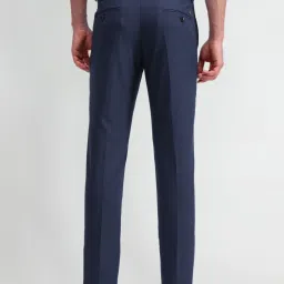 Arrow Blue Regular Fit Trousers image 2