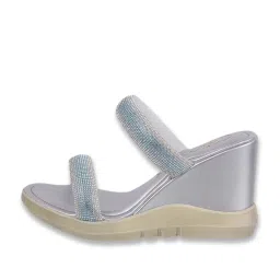 Catwalk Women's Blue Casual Wedges image 2