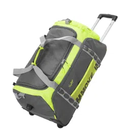 Skybags Grey & Green Medium Soft Duffle Trolley - 65 cm image 5