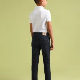 u.s. polo assn. US Polo Kids Boys Blue Cotton Jeans image 2