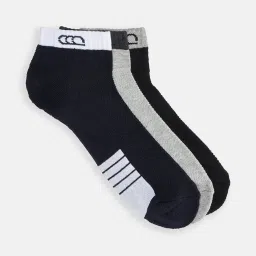 Ajile by Pantaloons Cotton Multi Men Socks - Pack of 3 image 2