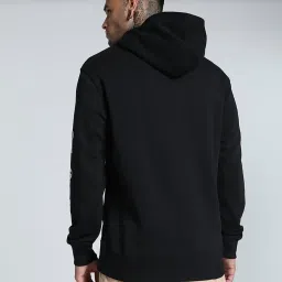 Puma Black Cotton Regular Fit CLASSICS BRAND LOVE Hoodie image 2