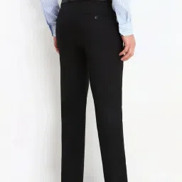 Allen Solly Black Slim Fit Trousers image 2