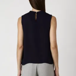 Van Heusen Navy Striped Top image 2