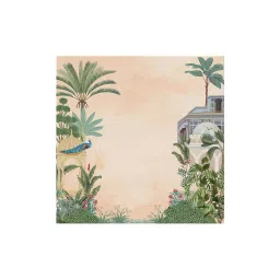 999Store Multicolor Canvas Traditional Indian Garden Art Print image 2