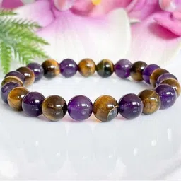 Divine souvenirs Unisex Artificial Beaded Elasticated Bracelet-picture-25