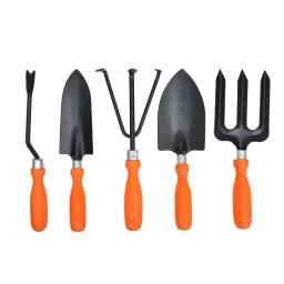 JetFire Trowel Big, Hand Trowel Small, Hand Weeder, Cultivator and Hand Fork, Heavy Cutter & Gloves image 2