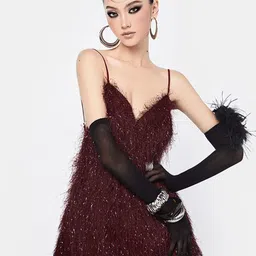 StyleCast Women Self Design A-Line Mini Dress-picture-23