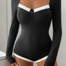 StyleCast Sweetheart Neck Bodysuit-picture-13