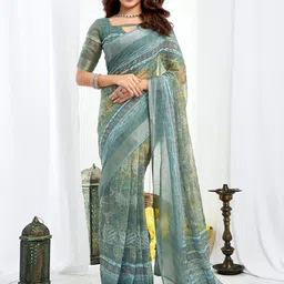 all about you Pure Linen Ready to Wear Saree-picture-13