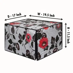 Dream care Floral and Multi Printed Microwave Oven Cover for Samsung 21 Litre Convection Microwave Oven CE73JD-B/XTL, image 3