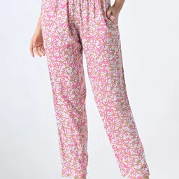 BAESD Pack Of 3 Printed Pure Cotton Lounge Pants image 2