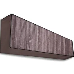The Furnishing Tree Coffee Brown Plastic Air Conditioner Cover image 3