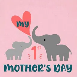 Arvesa My First Mothers Day Printed Bodysuit image 3