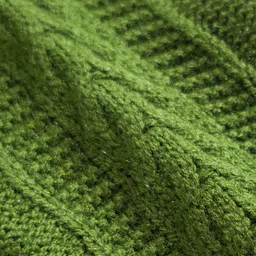 Babyhug Knit Full Length Solid Colour Fleece & Woollen Pant -Green image 4