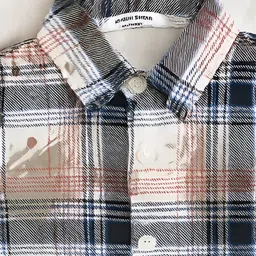 Googo Gaaga Cotton Woven Full Sleeves Checked Colour Splash Printed Shirt - Brown image 5