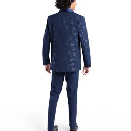 Mark & Mia Boys Printed Single Breasted Shawl Collar 3 Piece-Suit image 2
