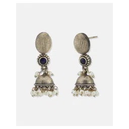 fabindia fashion Fabindia Metal Jhumka Earrings image 5