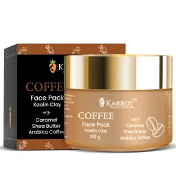 KARROT Natural Skincare Coffee Face Pack For De-Tanning & Deep Cleansing image 1