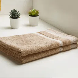 SPACES 100% Cotton Gold Hand Towel Pack Of 2-image-36
