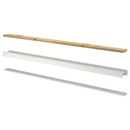 ikea skytta Rail for sliding door frame, 3 tracks white-picture-21