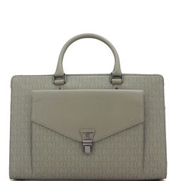Da Milano Men Textured Leather Laptop Bag-picture-28