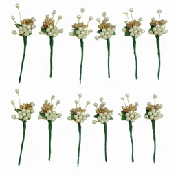 Medbuddy Women Set of 10 Floral Hair Accessory Set-image-38