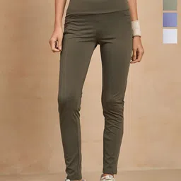 COLOR CAPITAL Women Pack of 4 Skin Fit Antimicrobial Tights-picture-18