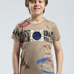 Monte Carlo Boys Printed Raw Edge T-shirt-picture-24