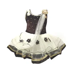 DRESS COLLECTION Embellished Velvet Fit & Flare Dress-image-59