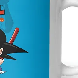 Mr UVD White & Blue Dragon Ball Printed Ceramic Glossy Mug - 350 ml image 4