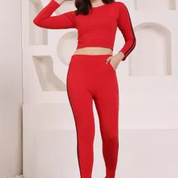 cozimi Striped Women Track Suit-picture-28