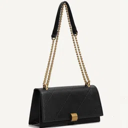 CORSICA Textured PU Sling Bag with Quilted image 4