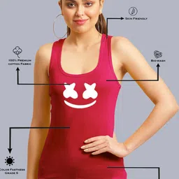 FBAR Print Cotton Tank Top image 3