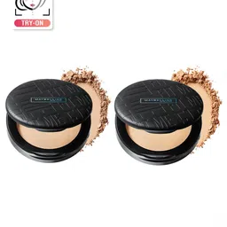 Maybelline New York 2-Pc Fit Me Matte+Poreless Compact - Warm Nude 128 & Neutral Beige 220-picture-5