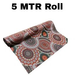 Mopak Decor Orange Set of 1 Regular Shelf Liner Organisers-picture-29