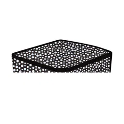 The Furnishing Tree Washing Machine Cover Polka dot Pattern Black Compatible for Whirlpool 7 Kg Ful image 2