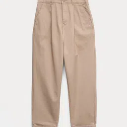 Marks & Spencer Boys Regular Fit High-Rise Pleated Cotton Chinos Trouser-picture-10