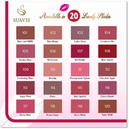 SUAVIS Glossy Lightweight Liquid Lipstick With Vitamin E 5ml - Peach Bellini 204 image 5