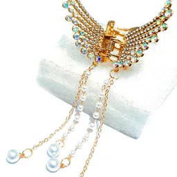 GLOSSY Women Set of 2 Embellished Claw Clip image 4