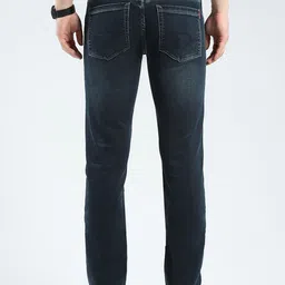 Monte Carlo Men Regular Fit Mid-Rise Heavy Fade Jeans image 3
